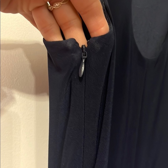 Eliza‎ J Navy Blue Maxi Sleeveless Dress Size 2 - Picture 7 of 11